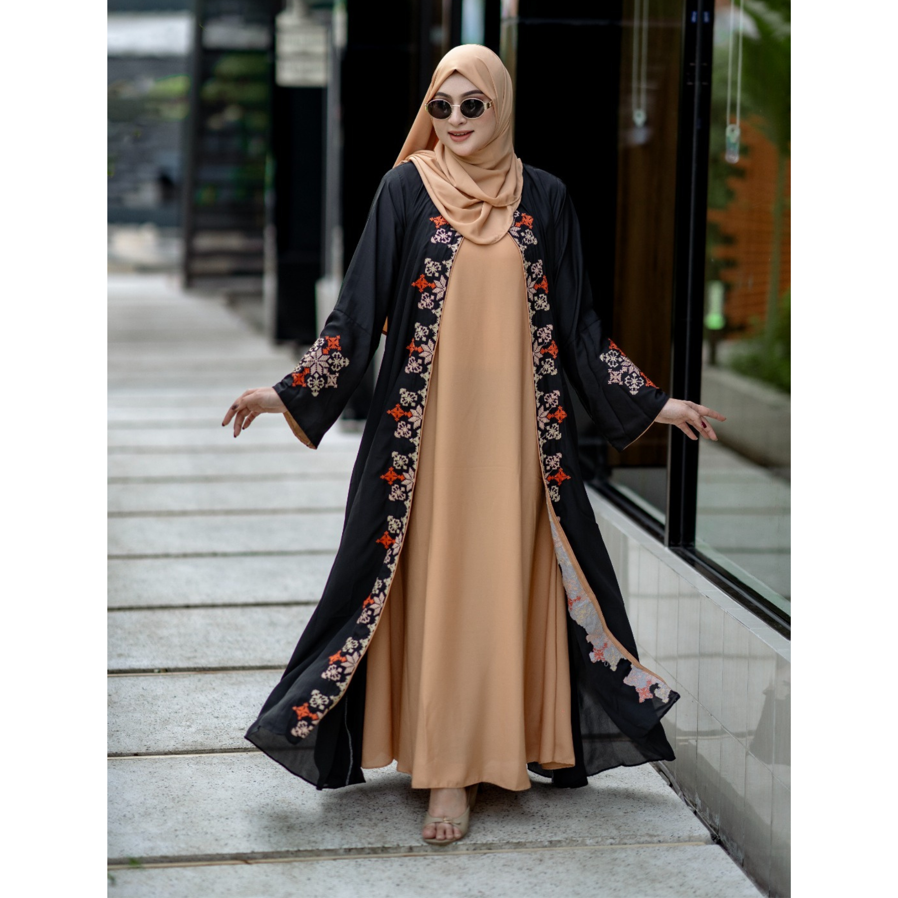 Dubai Cherry Borka (Only Borka)