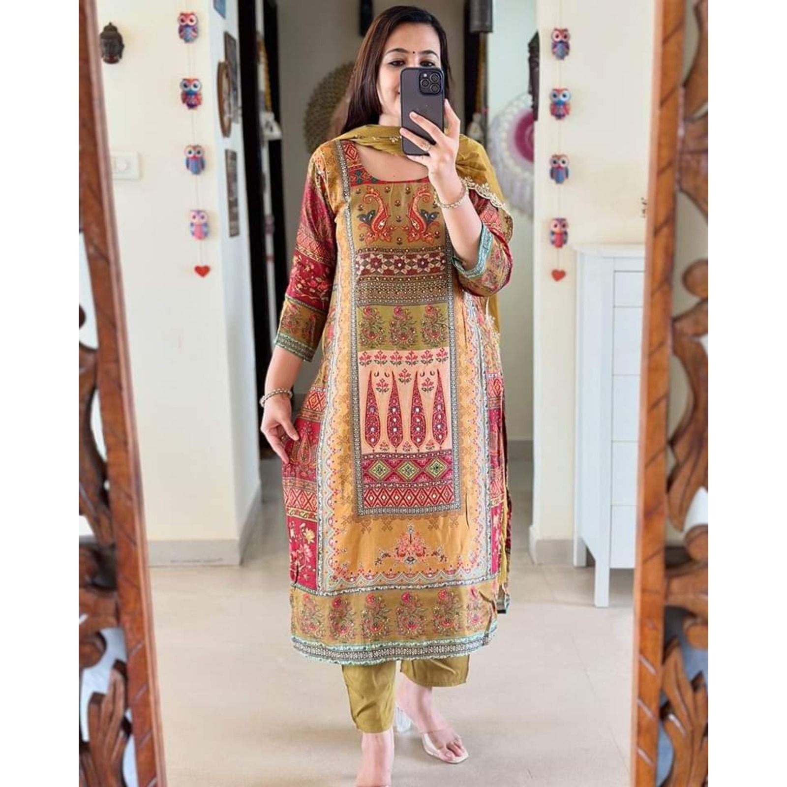 Digital Print Three Piece Code : 10400